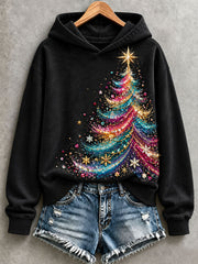 Women's Christmas Tree Hoodie gracestitchs
