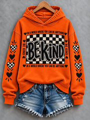 Women's End Bullying Print Hoodie gracestitchs