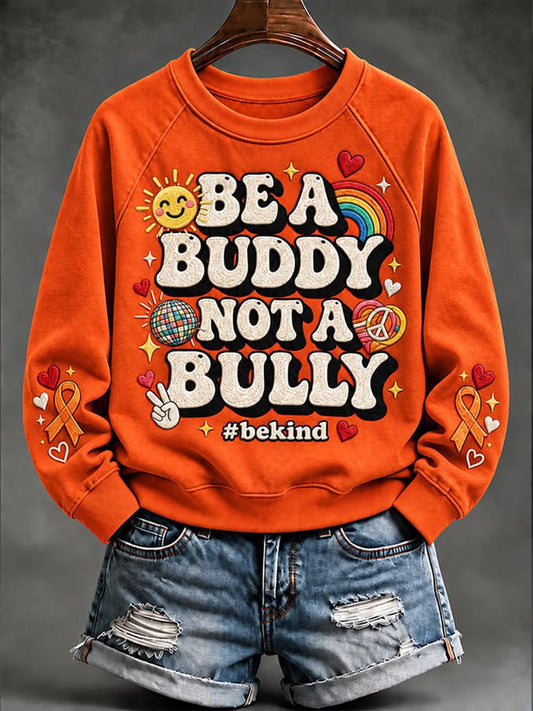 Women's End Bullying Print Sweatshirt gracestitchs