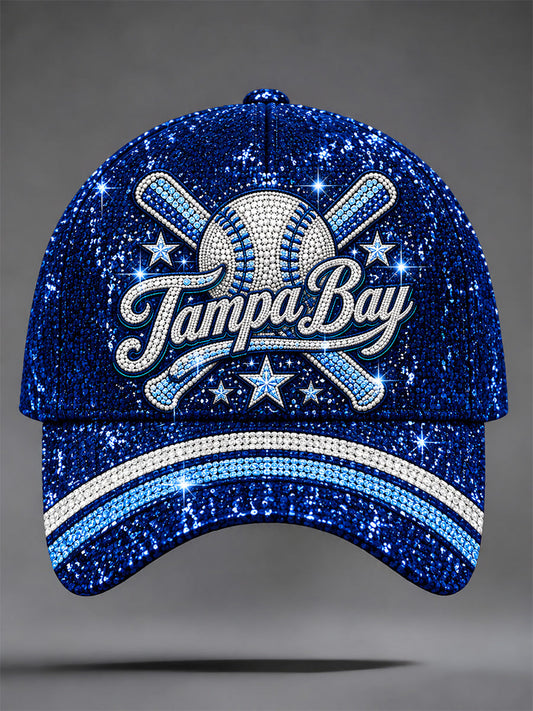 Unisex Tampa Bay Baseball Lover Print Hat gracestitchs