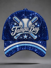 Unisex Tampa Bay Baseball Lover Print Hat gracestitchs