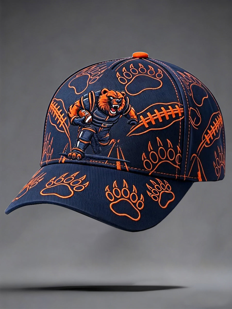 Unisex Chicago Football Lover Print Hat gracestitchs