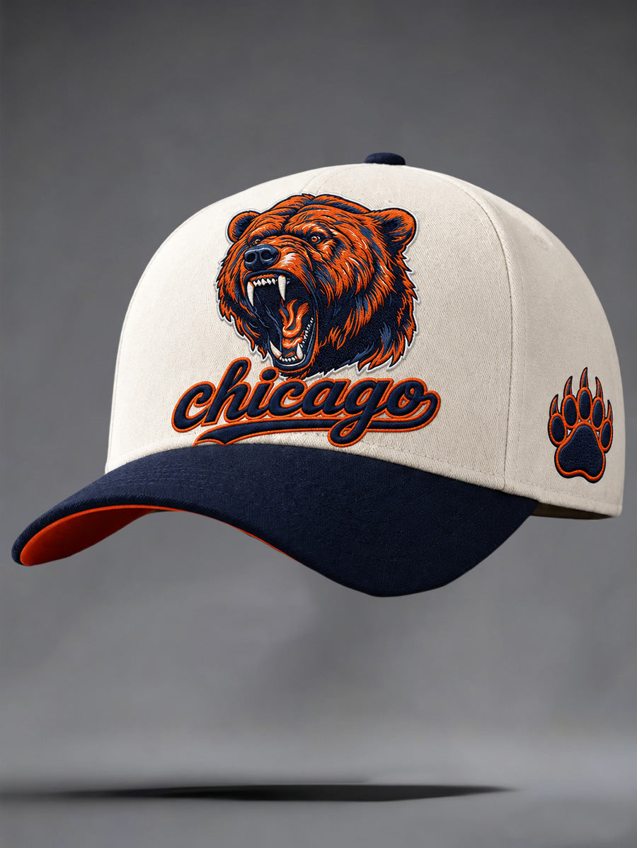 Unisex Chicago Football Lover Print Hat gracestitchs
