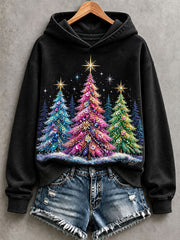 Women's Christmas Tree Hoodie gracestitchs