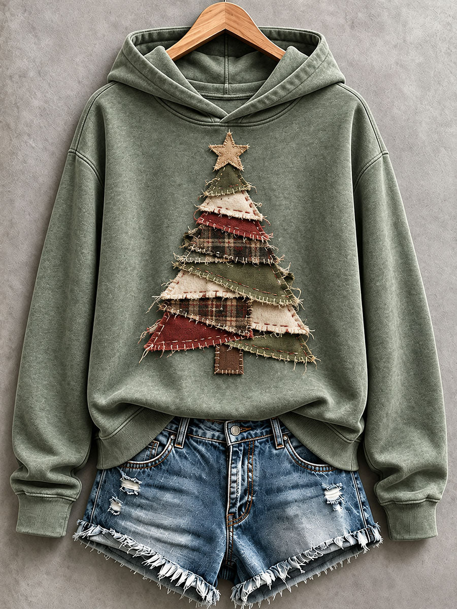 Women's Christmas Tree Hoodie gracestitchs