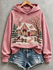 Women’s Christmas Inspired Hoodie gracestitchs