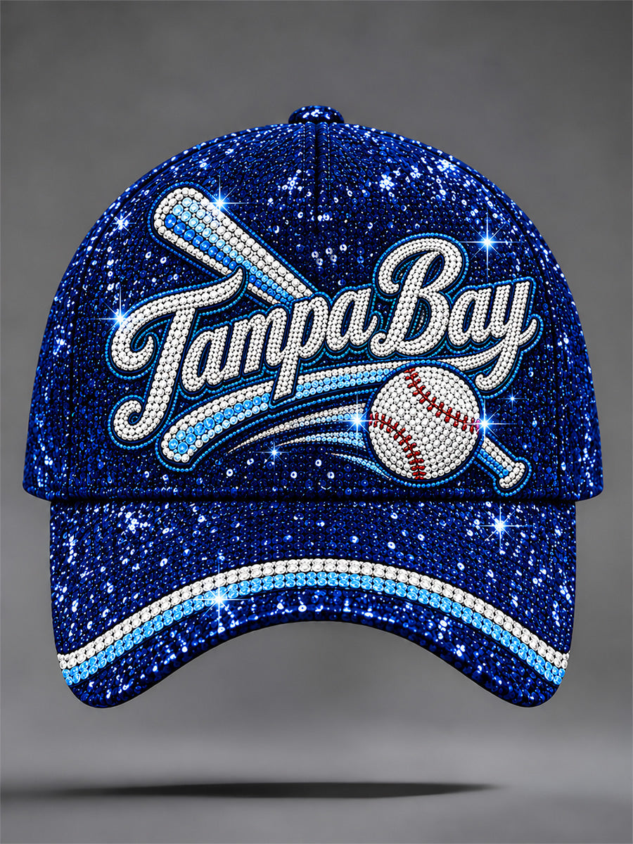 Unisex Tampa Bay Baseball Lover Print Hat gracestitchs