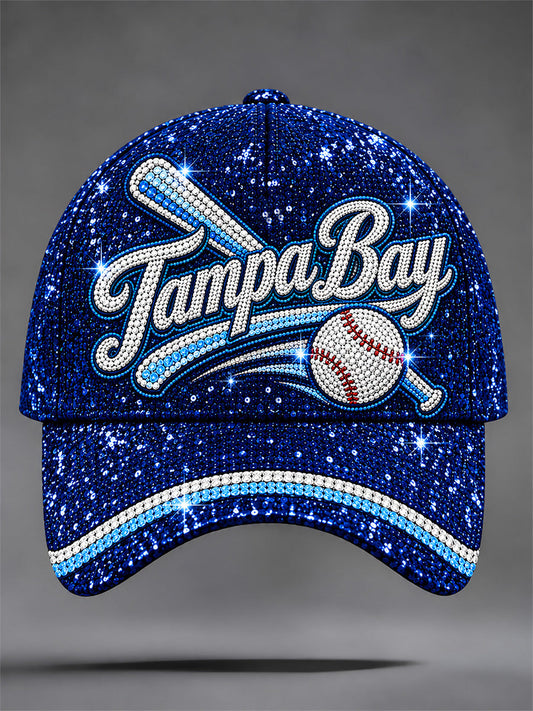 Unisex Tampa Bay Baseball Lover Print Hat gracestitchs
