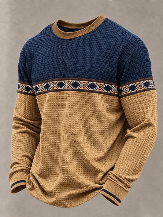 Men's West Waffle Sweatshirt gracestitchs