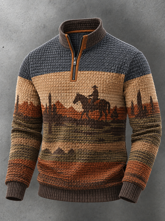 Men's West Zip-Up Hoodie gracestitchs