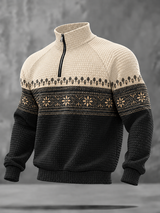 Men's West Zip-Up Hoodie gracestitchs