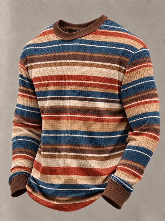 Men's West Waffle Sweatshirt gracestitchs