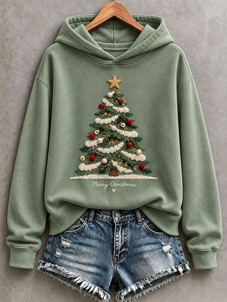 Women's Merry Christmas Hoodie gracestitchs