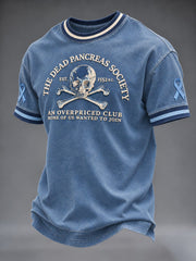 Men's Diabetes Awareness Print Tee gracestitchs