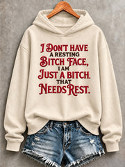 Women's Sassy & Sarcastic Funny Graphic Print Sweatshirt gracestitchs