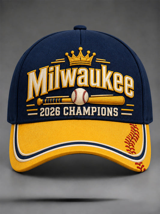 Unisex Won Our Way 2026 Baseball Champions Gift For Baseball Fans Print Hat gracestitchs