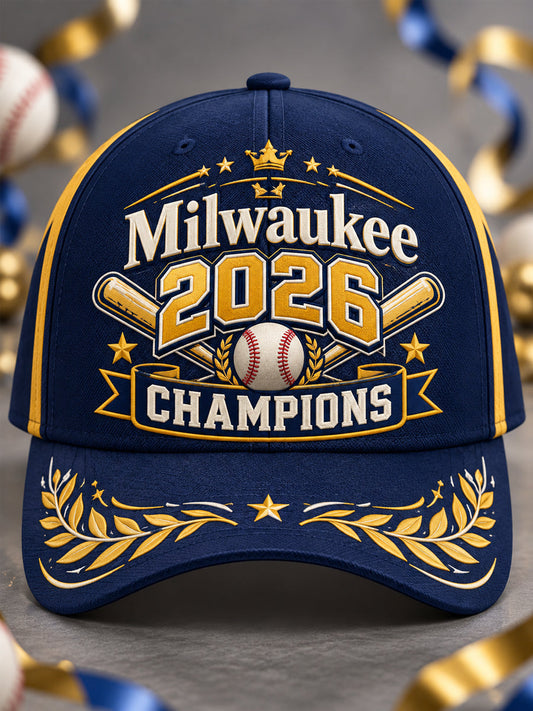 Unisex 2026 Baseball Champions Celebration Collection Gift For Baseball Fans Hat gracestitchs