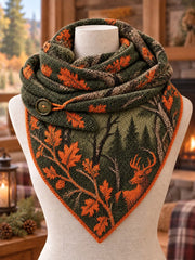 Vintage Hunting Culture Triangle Scarf gracestitchs