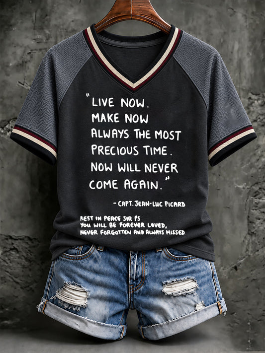 Women's Rip Captian 1940-2026 Printed  T-shirt gracestitchs