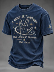 Men's Rip Captian 1940-2026 Printed Casual Tee gracestitchs